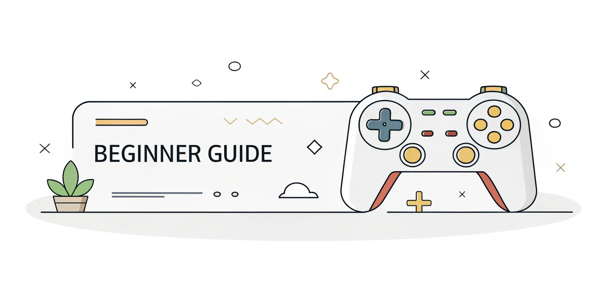 Illustration of a beginner guide checklist